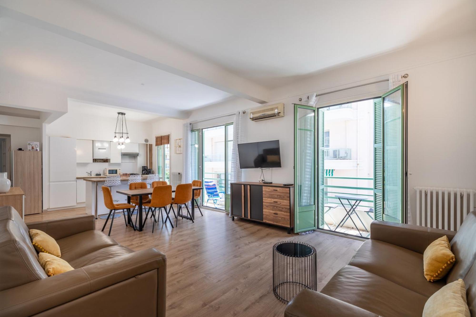 Louis Gallet Juan Les Pins 2 Min Des Plages - 6 Couchages Exterior photo